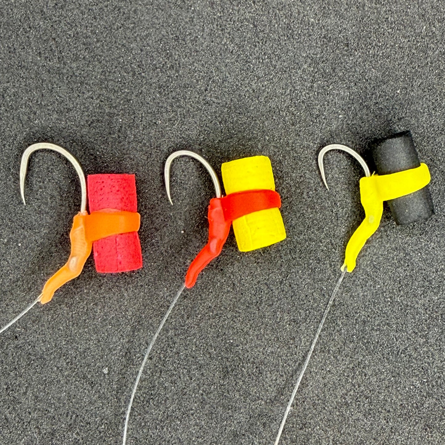 JP Custom Carp Rigs 10 x Zig Rigs Tied With Zig Monofilament + Various Options