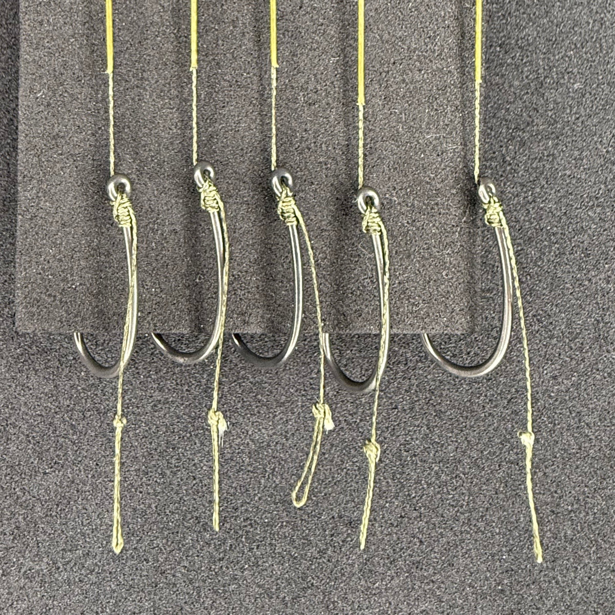 5 x KD Rigs Tied With Coated Braid