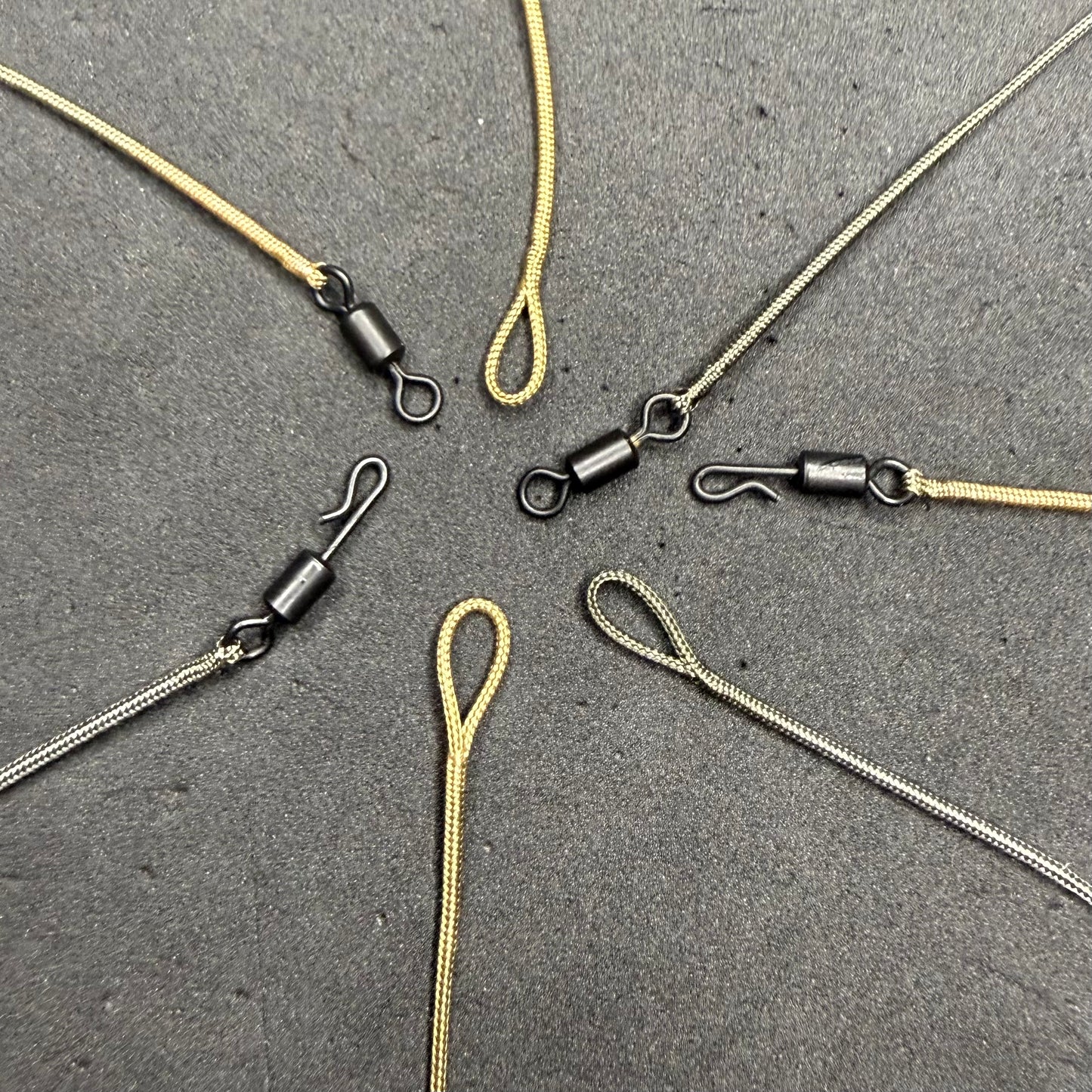 Korda 20 x Leadcore Leaders Tied With Korda Kable Leadcore