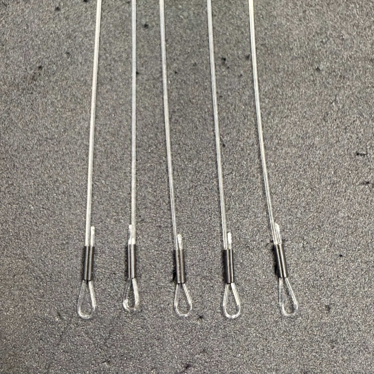 Korda 5 x Combi Rig Booms Tied With Korda Boom Fluorocarbon
