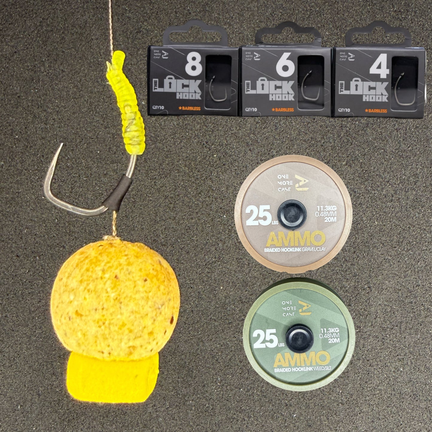 5 OMC Lock Hook/Ammo Solid Bag Rigs