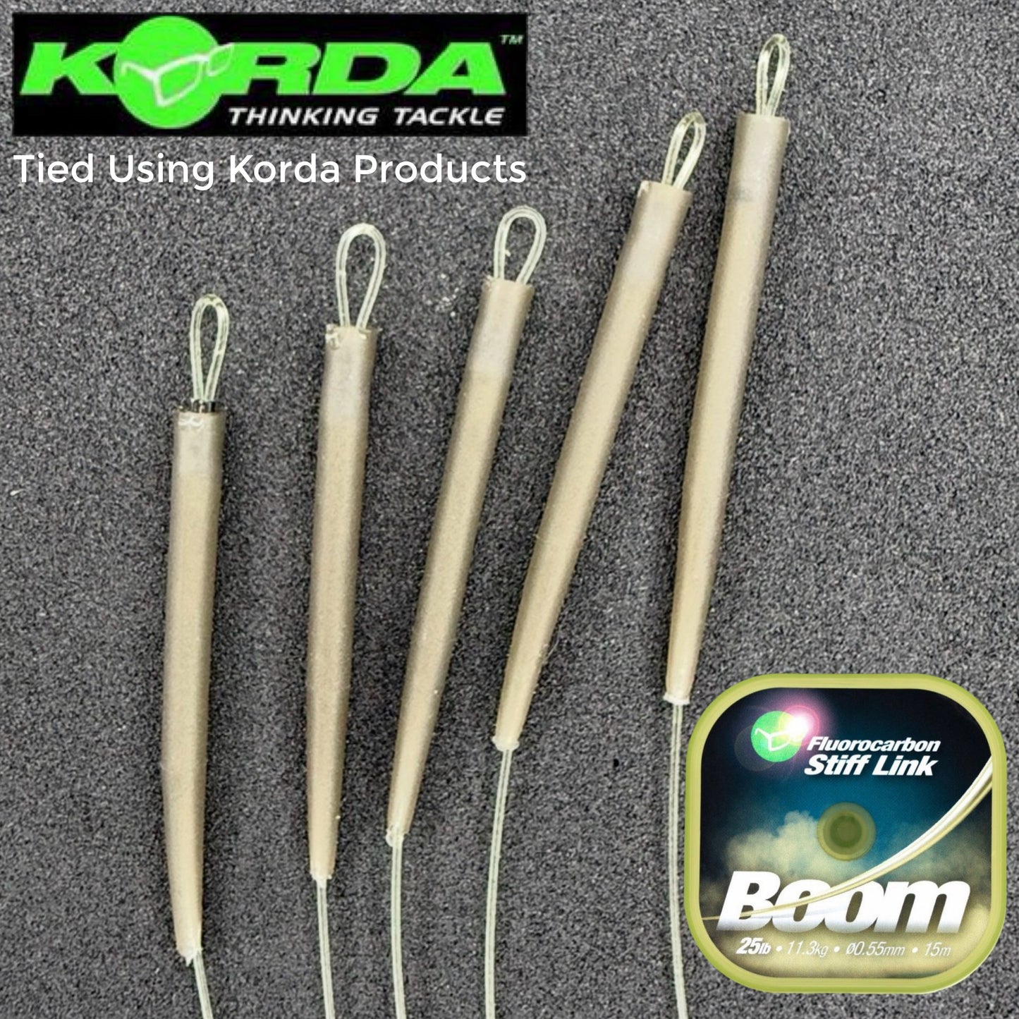 5 Korda Boom/N-Trap Ronnie/Spinner/Combi Rig Boom Sections