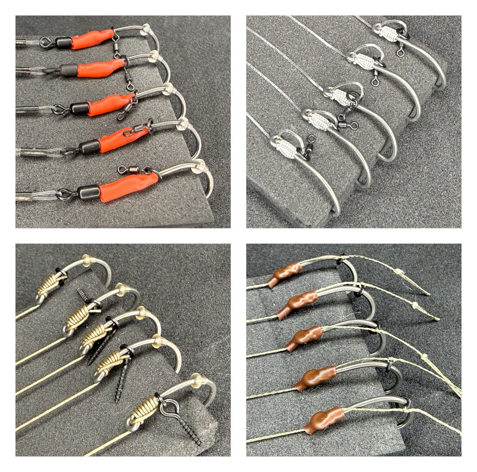 JP Custom Carp Rigs Style 5 Rig Packs