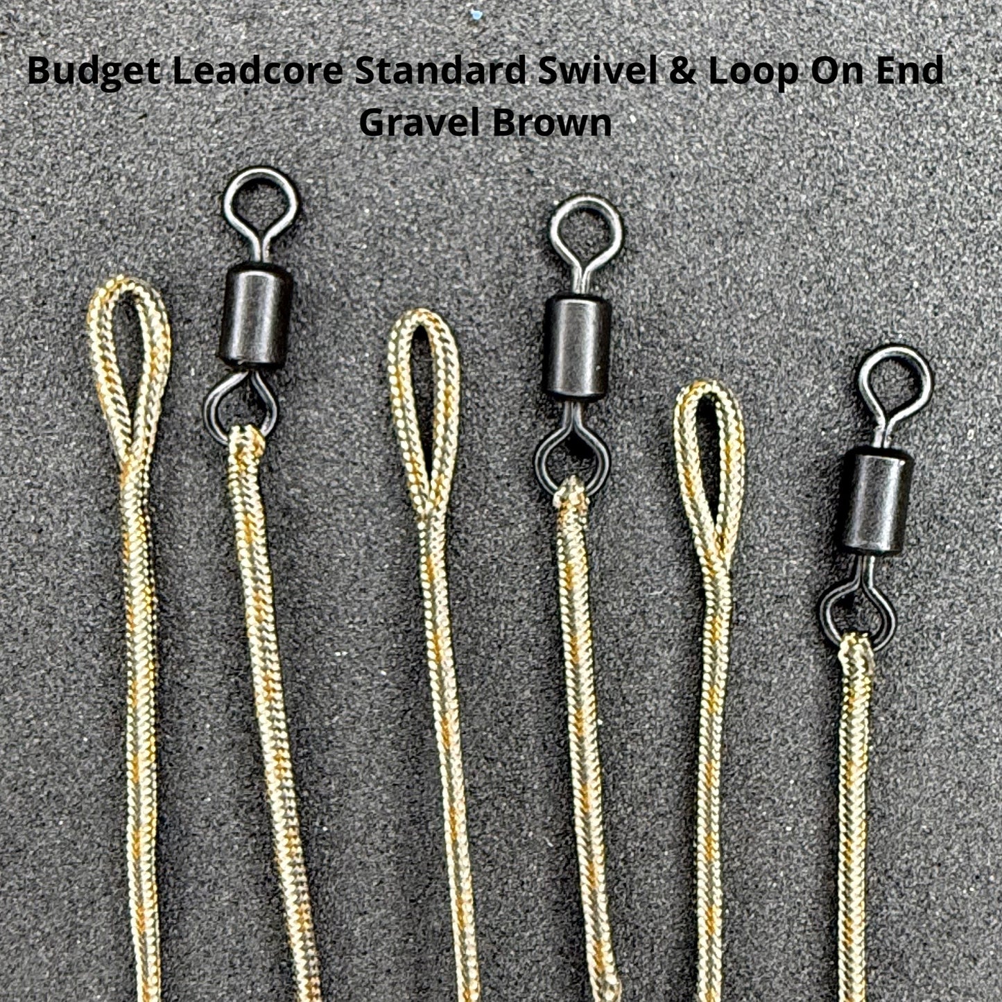 JP Custom Carp Rigs 10 x Leadcore Leaders - Various Options