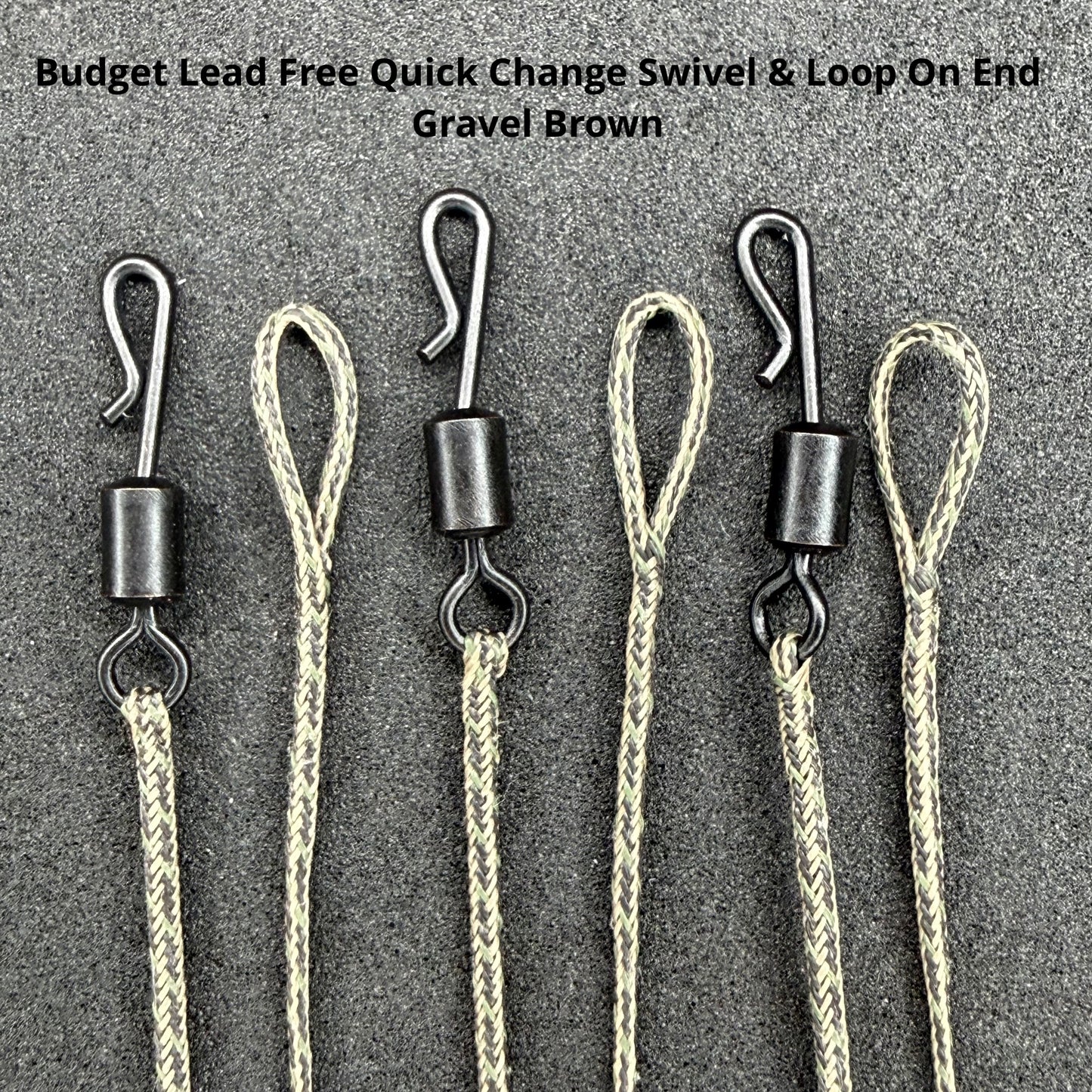 JP Custom Carp Rigs 10 x (Lead Free) Leaders - Various Options
