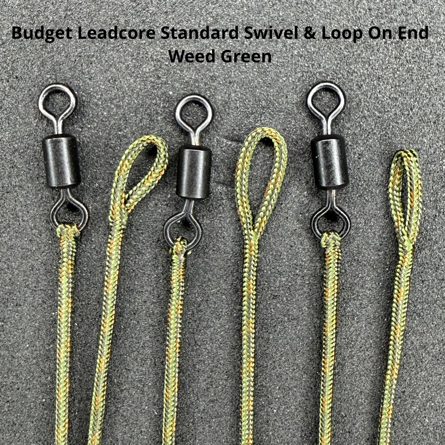 JP Custom Carp Rigs 10 x Leadcore Leaders - Various Options
