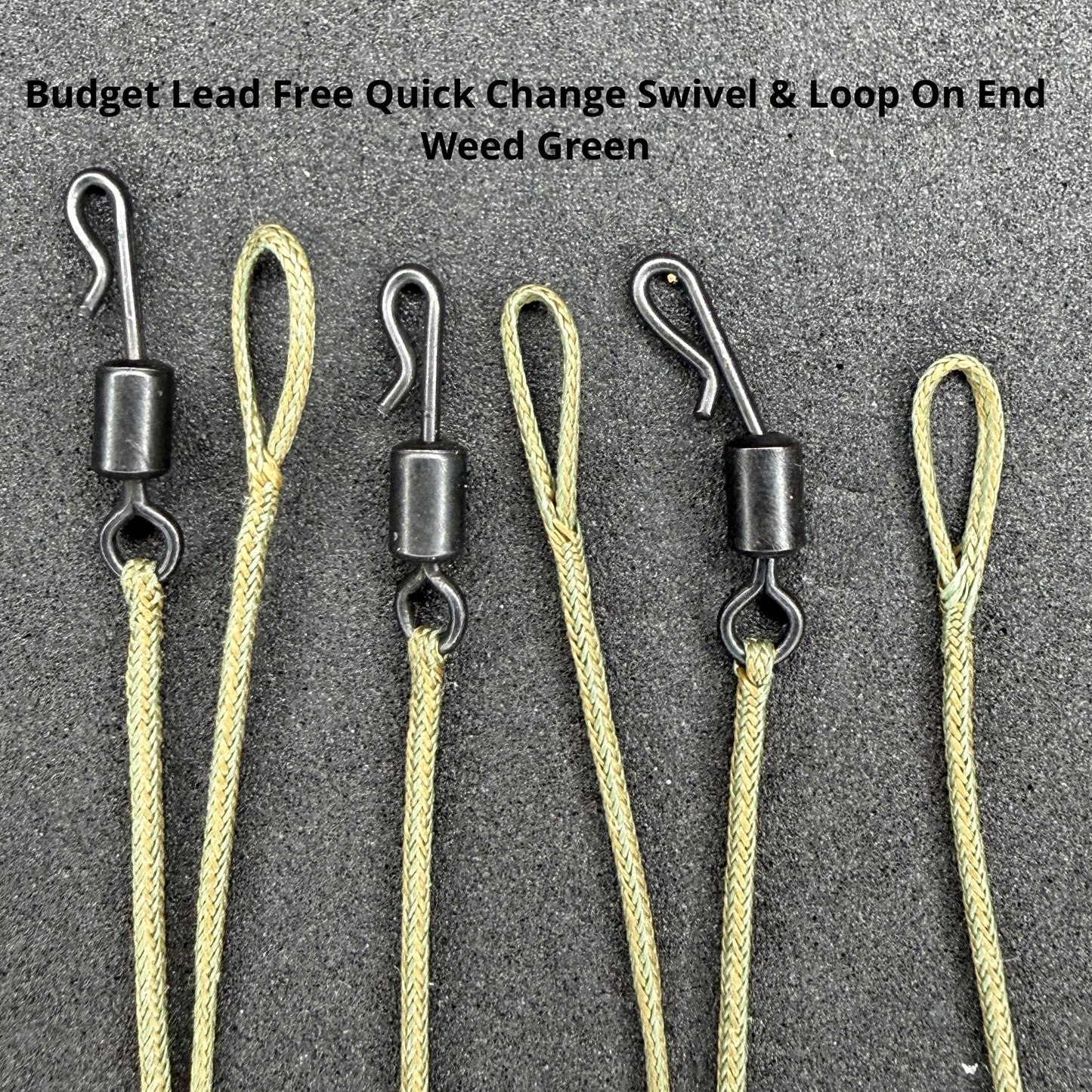 JP Custom Carp Rigs 10 x (Lead Free) Leaders - Various Options