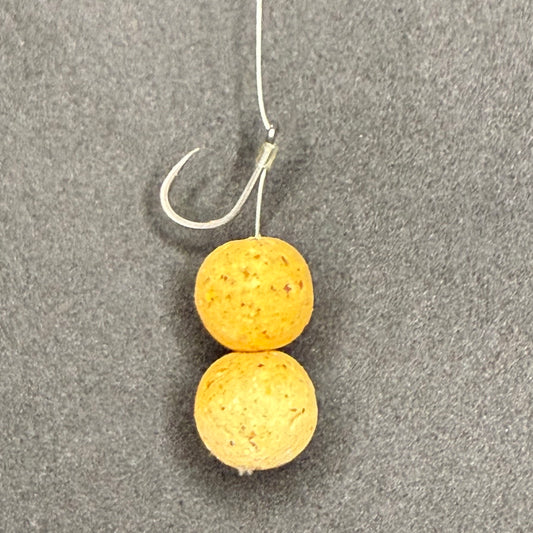 JP Custom Carp Rigs 1 x Standard Hair Rig Tied With Mono Hooklink + Various Options