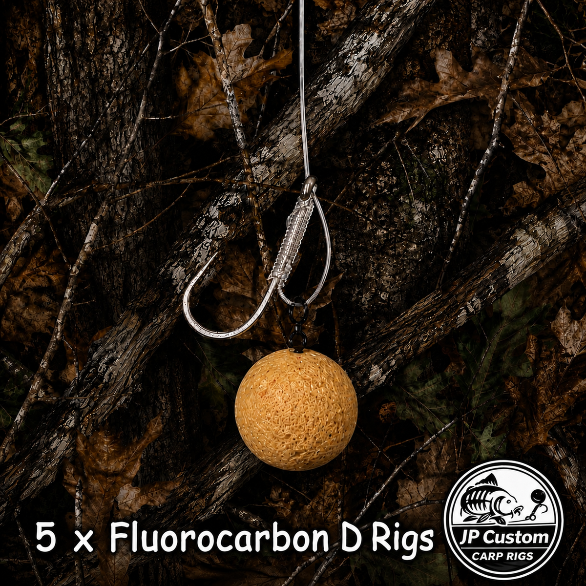 5 x D Rigs Tied With Flurocarbon