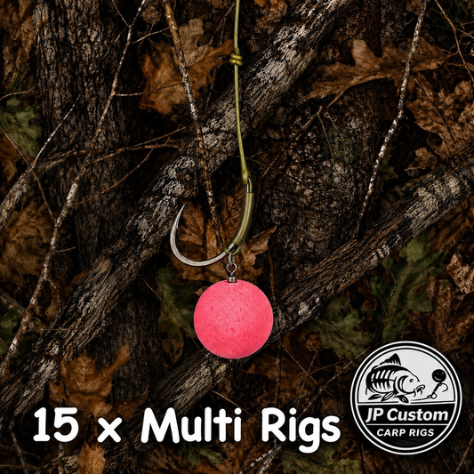 15 x Multi Rigs Tied With Coated Braid