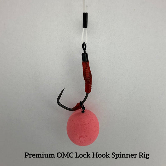 5 OMC Lock Hook Spinner Rigs