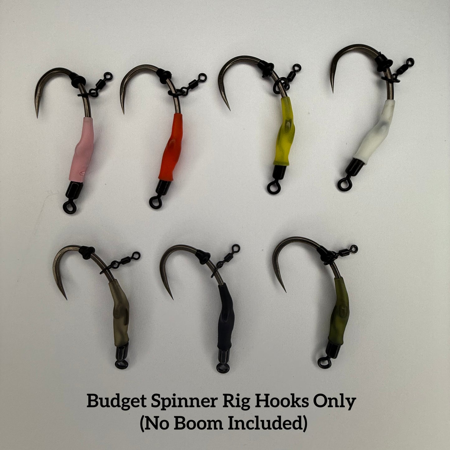 5 Budget Spinner Rig Hooks Only (No Boom Included)