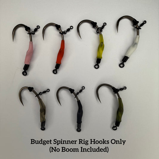 5 Budget Spinner Rig Hooks Only (No Boom Included)