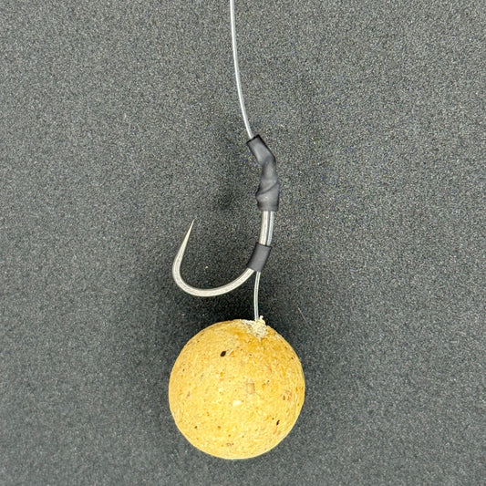 10 Budget Ready Tied Fluorocarbon Standard Hair Rigs