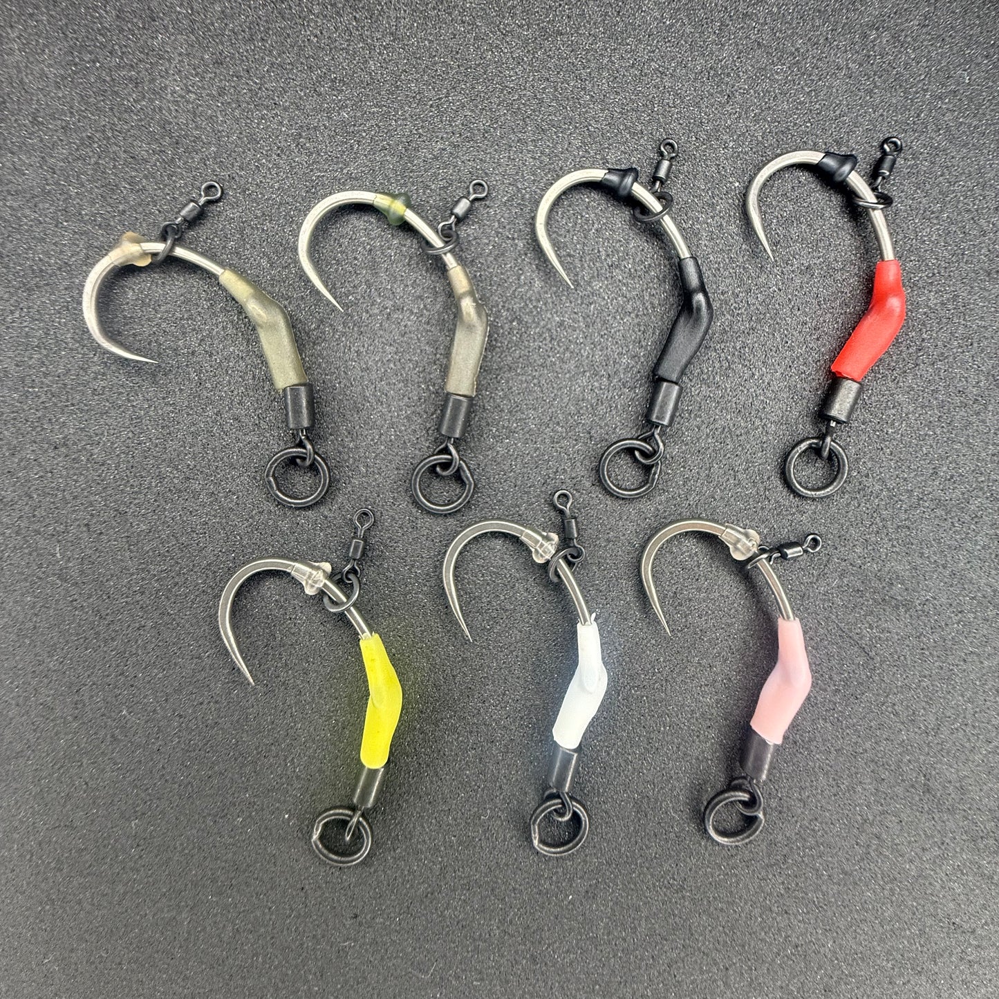 10 Budget Ronnie/Spinner Rig Hooks Only (No Boom Included)