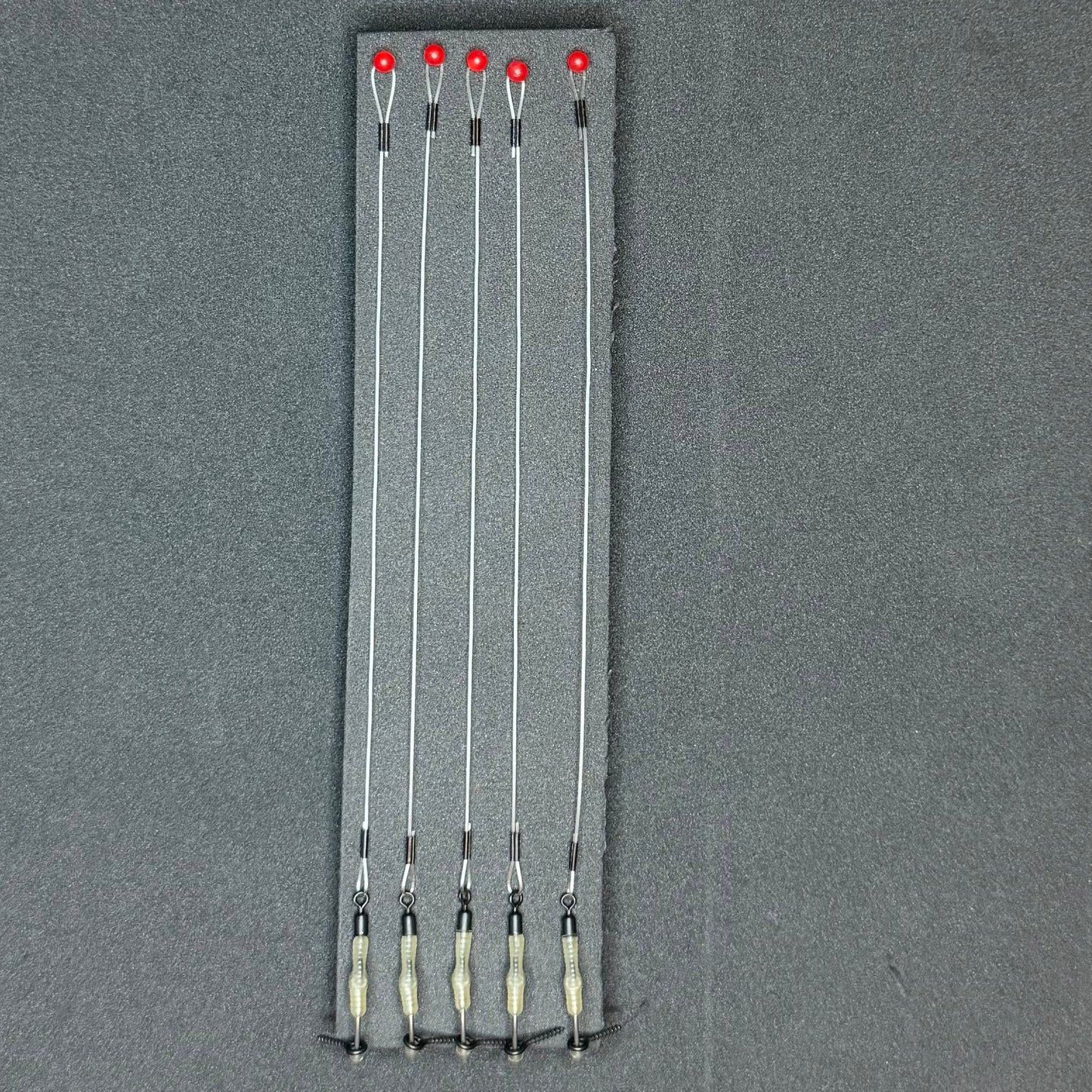 5 OMC Lock Hook/Blend/Kickback High-Vis Ronnie or Spinner Rigs