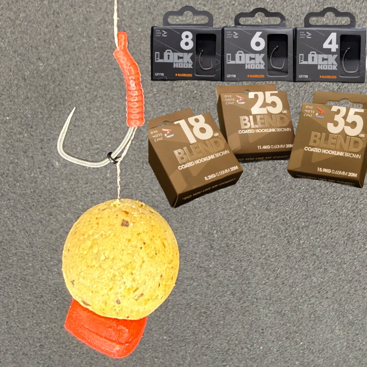 5 OMC Lock Hook/Blend Blowback Rigs