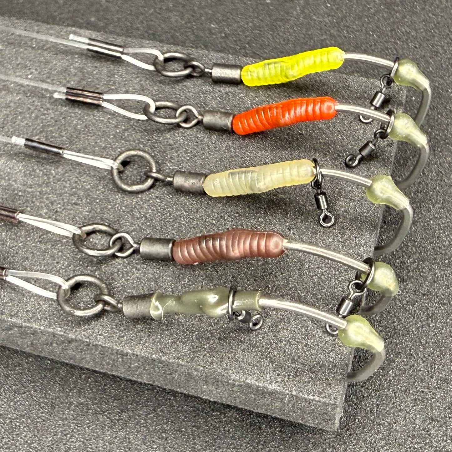 5 OMC Lock Hook/Blend/Kickback Ronnie or Spinner Rigs
