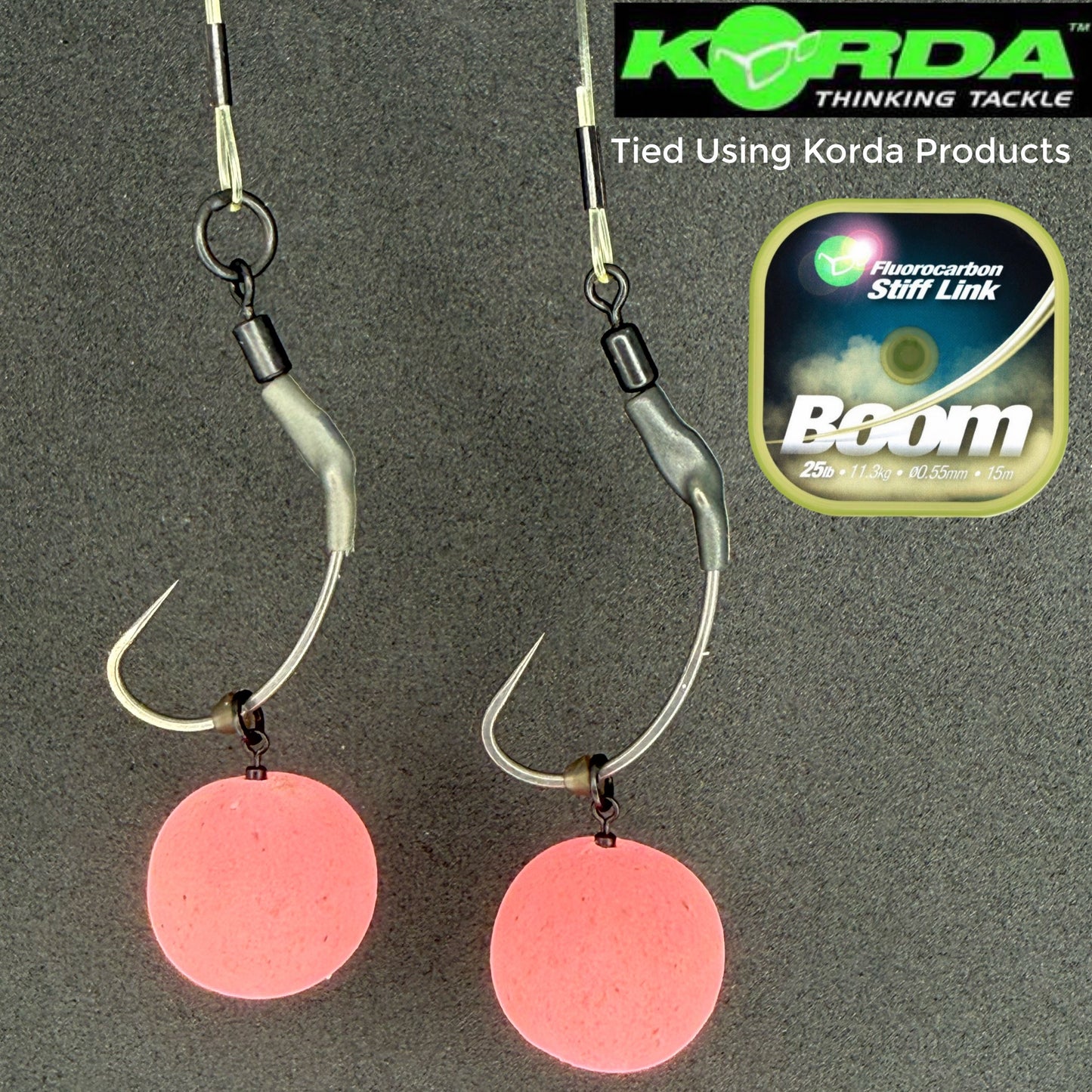 5 Korda Boom/N-Trap Ronnie/Spinner Rigs