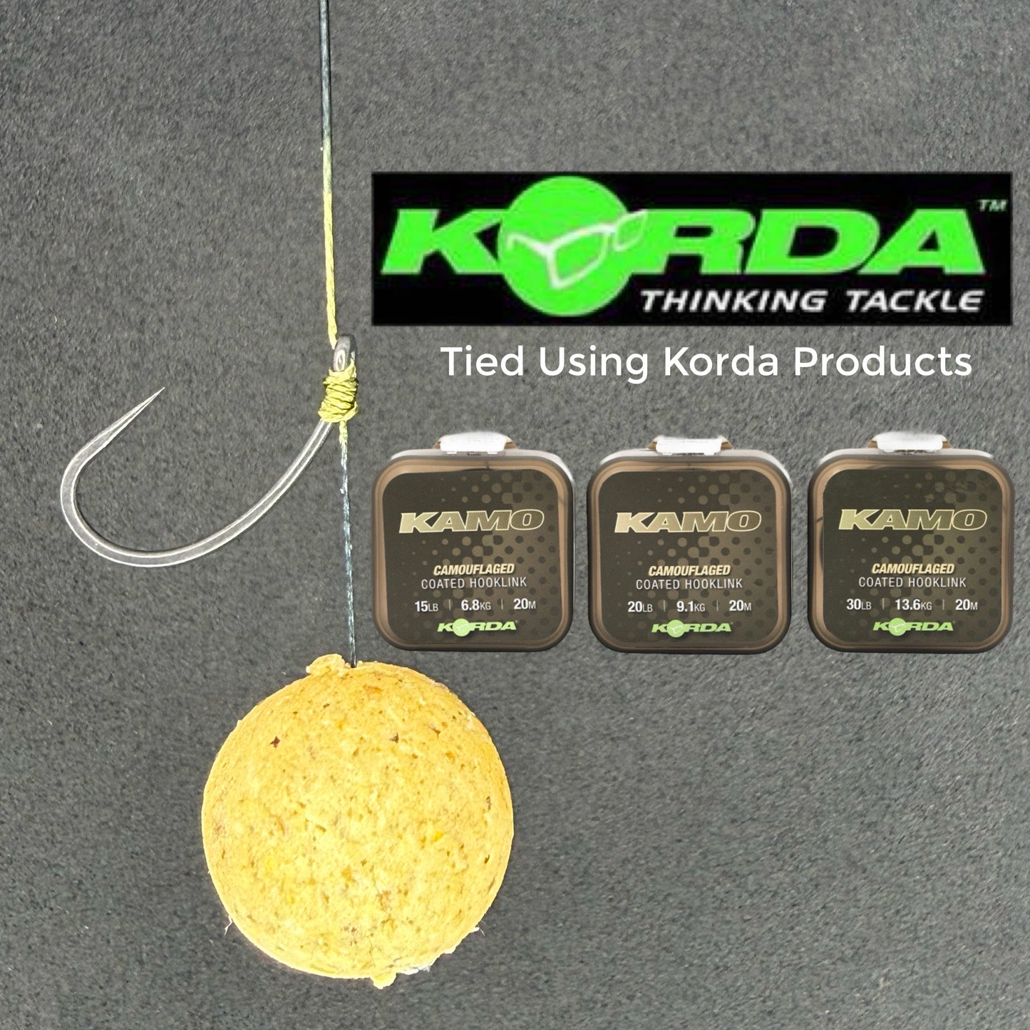 5 Korda N-Trap/Kamo Standard Hair Rigs