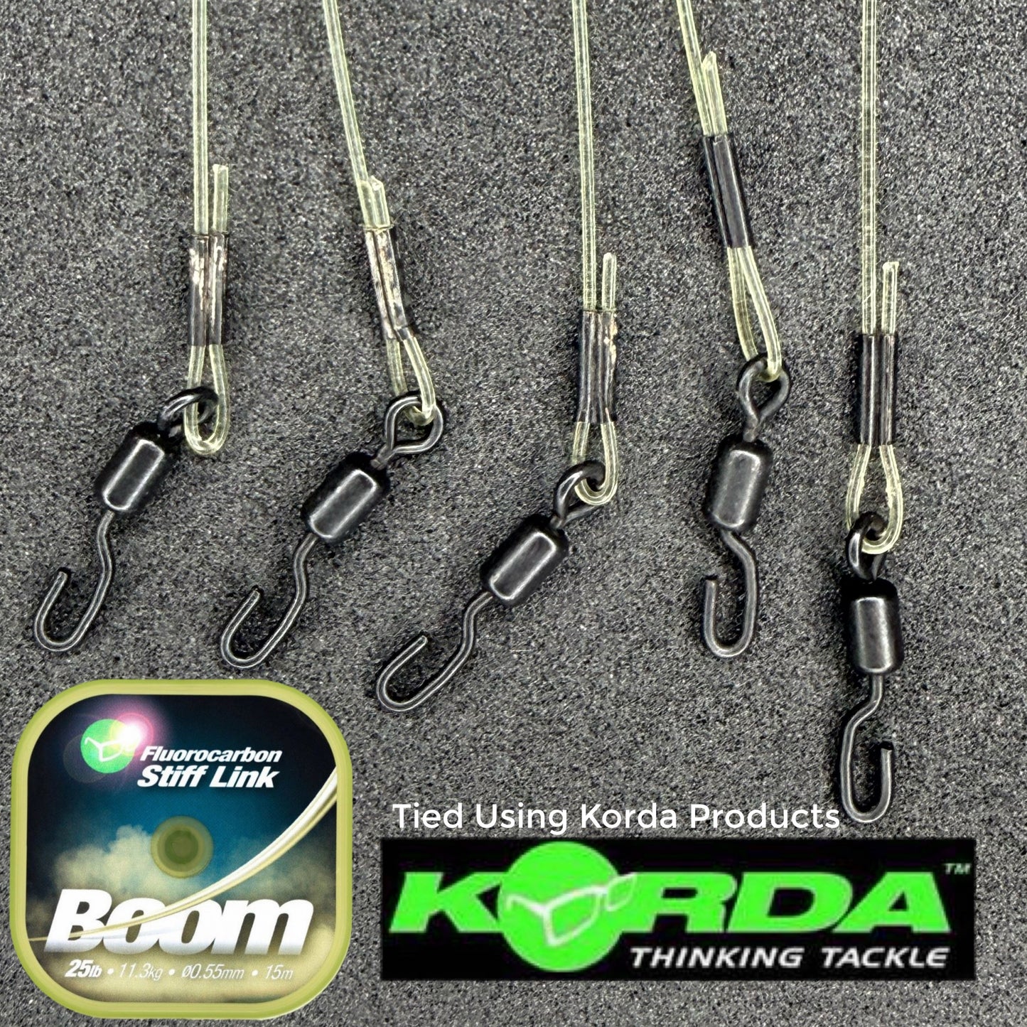5 Korda Boom/N-Trap Ronnie/Spinner/Combi Rig Boom Sections